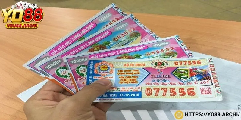 Vé số miền Bắc được in trước, bán với mệnh giá 10.000 đồng